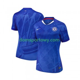 Koszulka Chelsea Damska Domowe Koszulki Piłkarskie 2025-2026 Krótki Rękaw